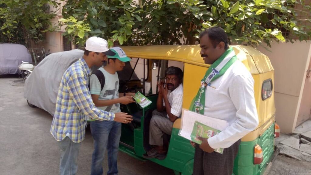 CSR Activity with local People in Bangalore